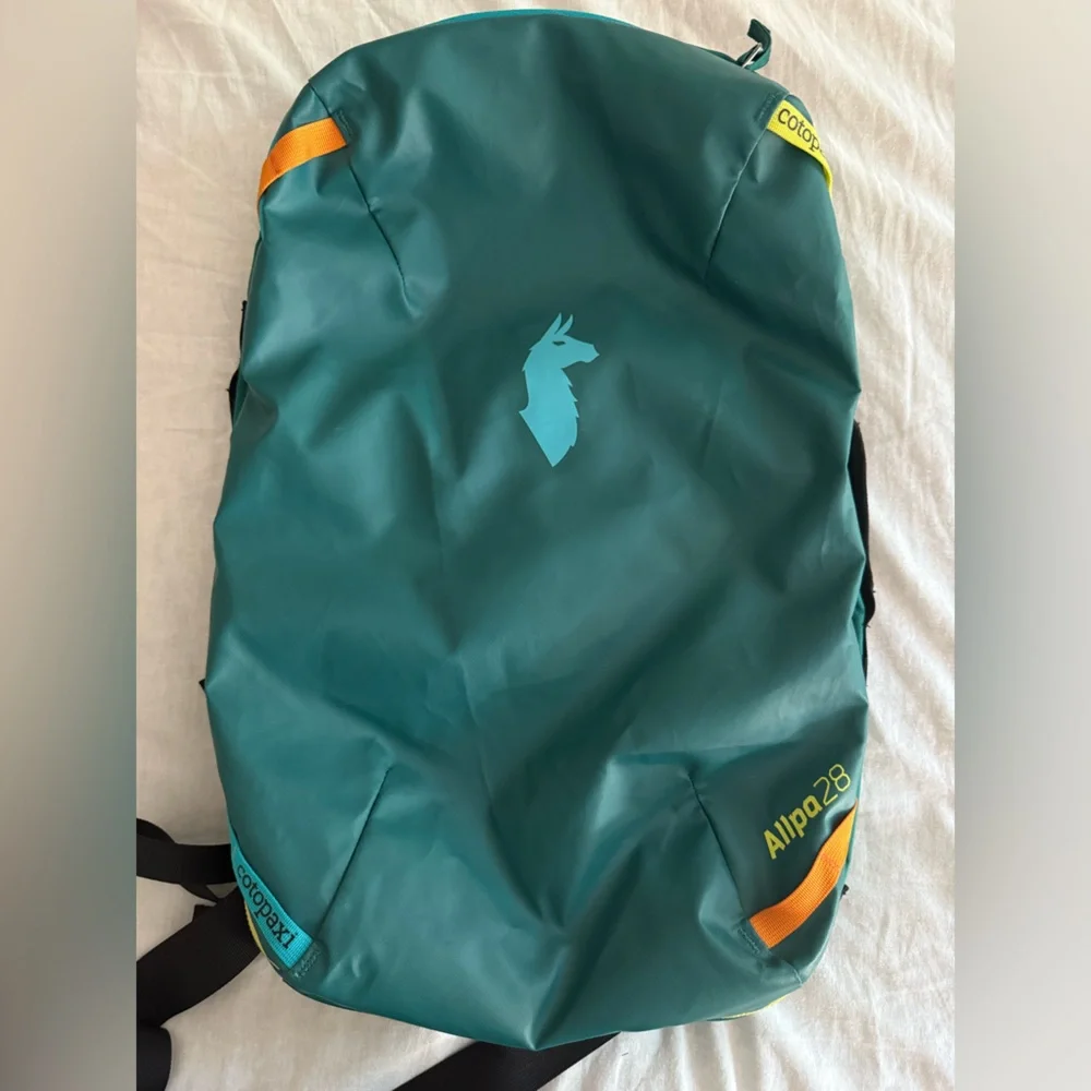 Cotopaxi Allpa 28L Backpack in Teal and Orange - Picture 10 of 13